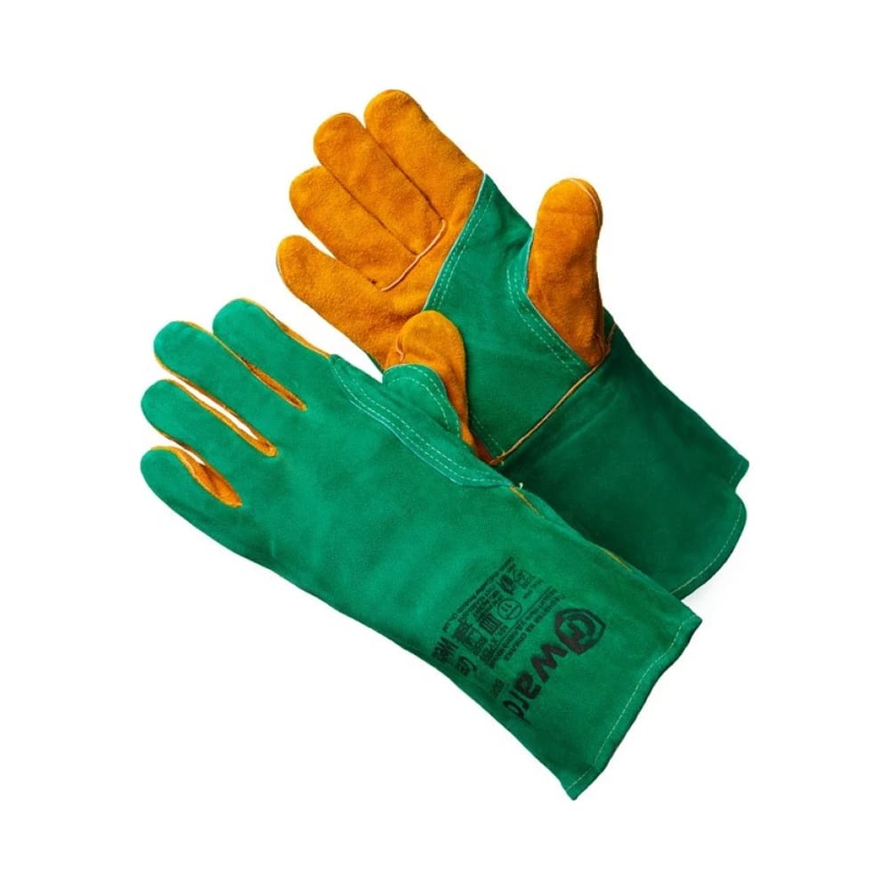 Краги спилковые Green Welder