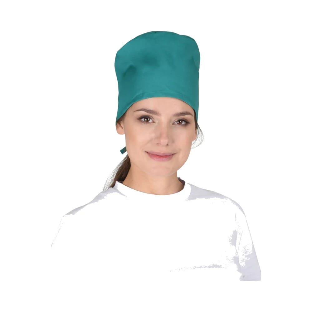 Колпак медицинский, зеленый