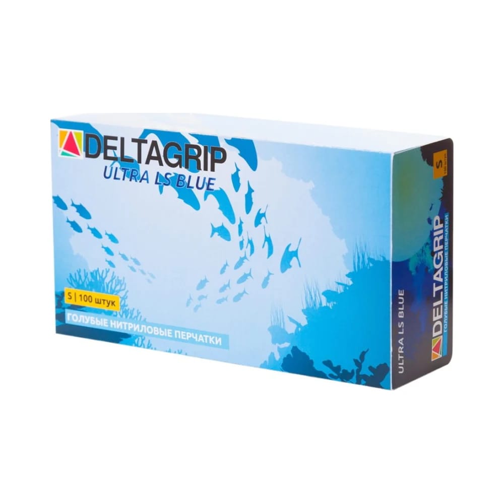 Перчатки нитриловые неопудренные Deltagrip Ultra LS