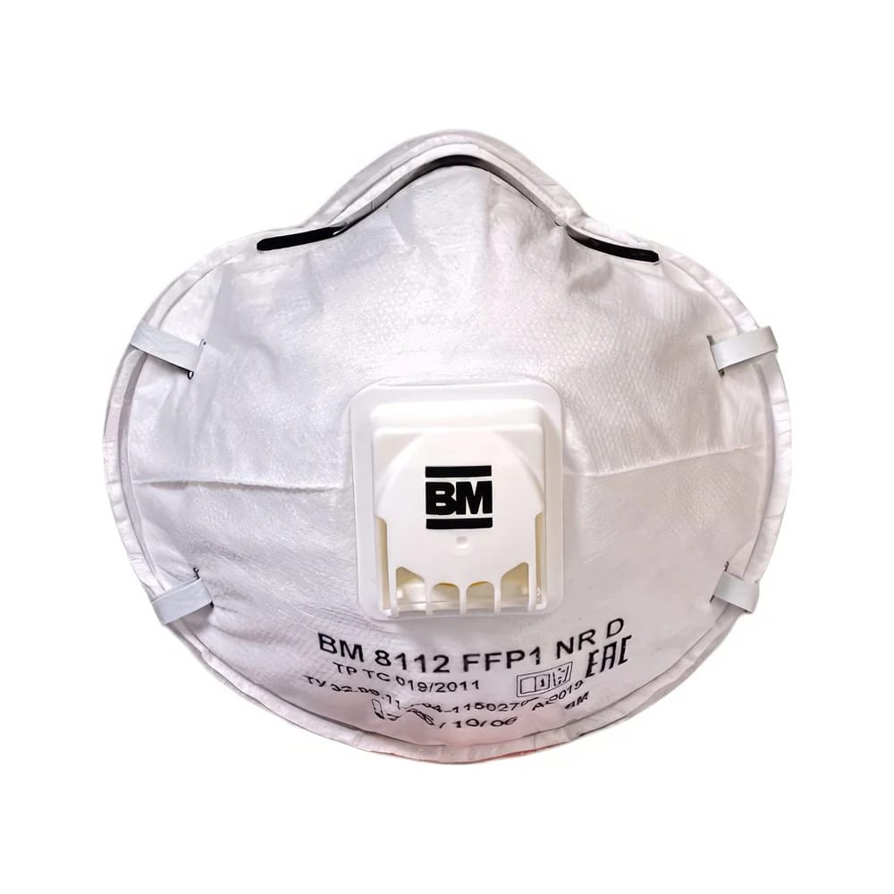 Респиратор ВМ-8112 NR D FFP1 (4 ПДК) с клапаном