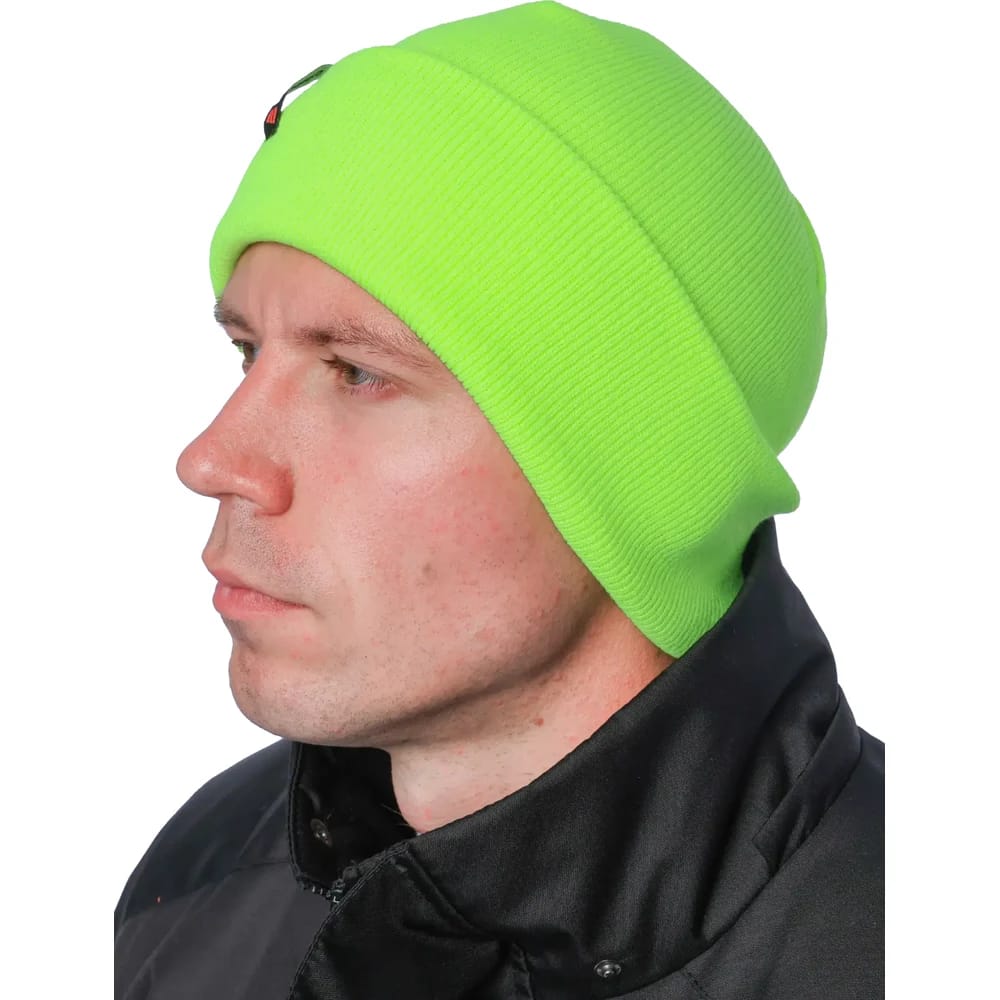 Шапка Brodeks Light Longer HV, салатовый