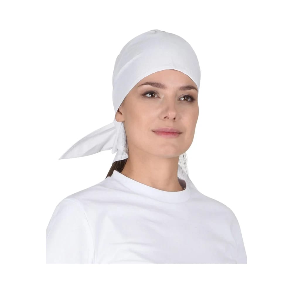 Косынка поварская, белый