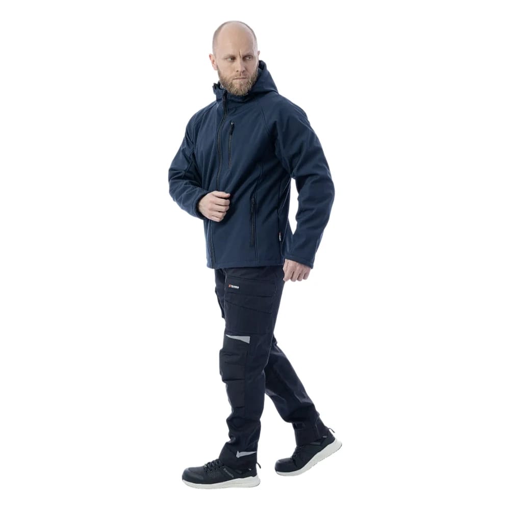 Куртка рабочая мужская летняя софтшелл Brodeks KS 232, синий