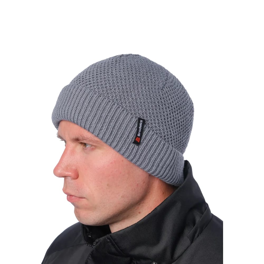 Шапка Brodeks Regular Fleece Warming, серый