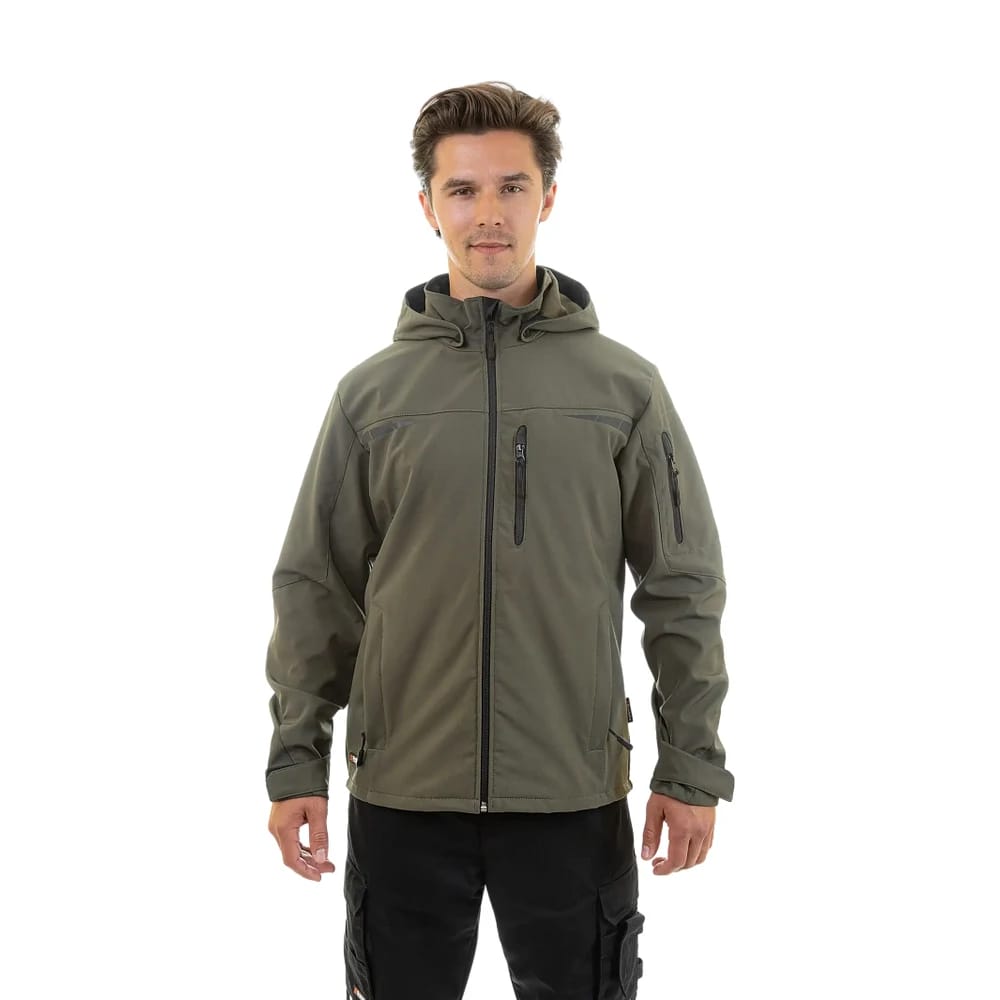 Куртка рабочая мужская летняя софтшелл Brodeks KS 207, хаки