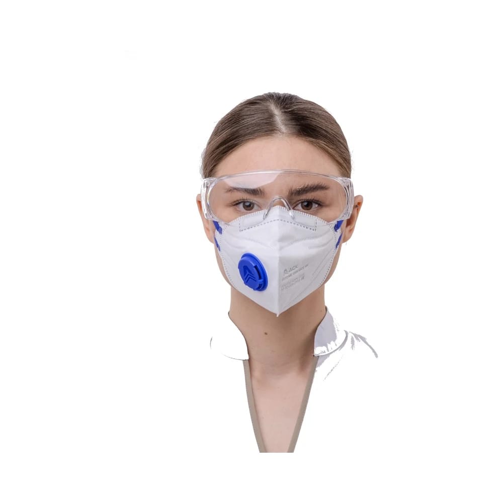 Респиратор складной DSK 5501 НК с клапаном, FFP2