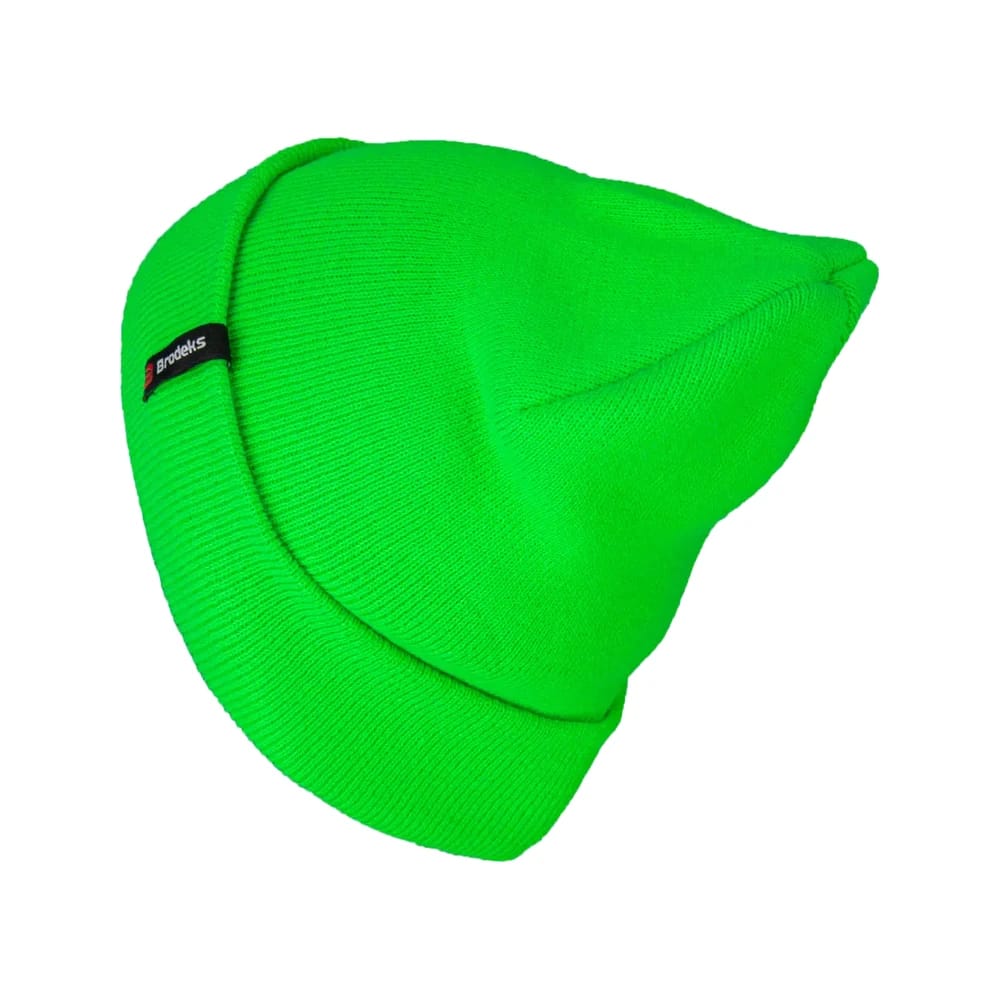 Шапка Brodeks Light Longer HV, зелёный