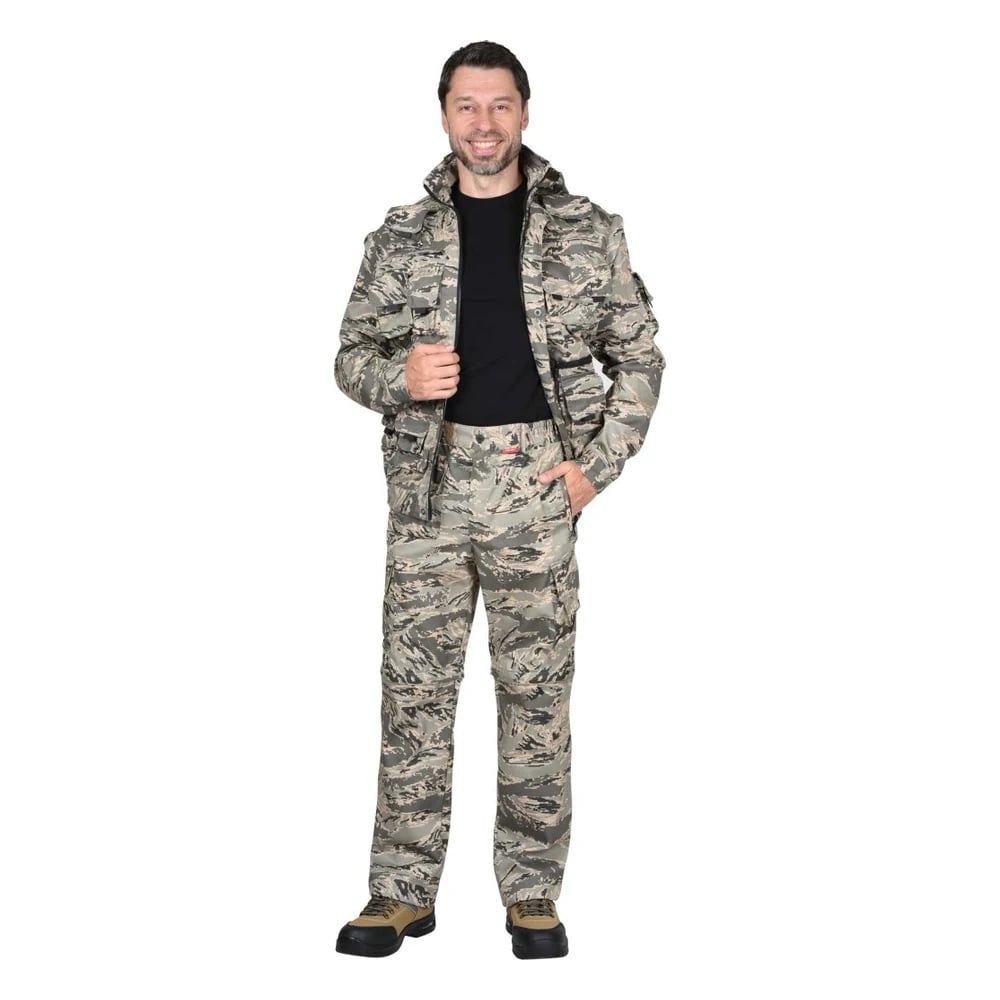Костюм камуфляжный мужской летний Тигр (куртка, брюки), КМФ Легион