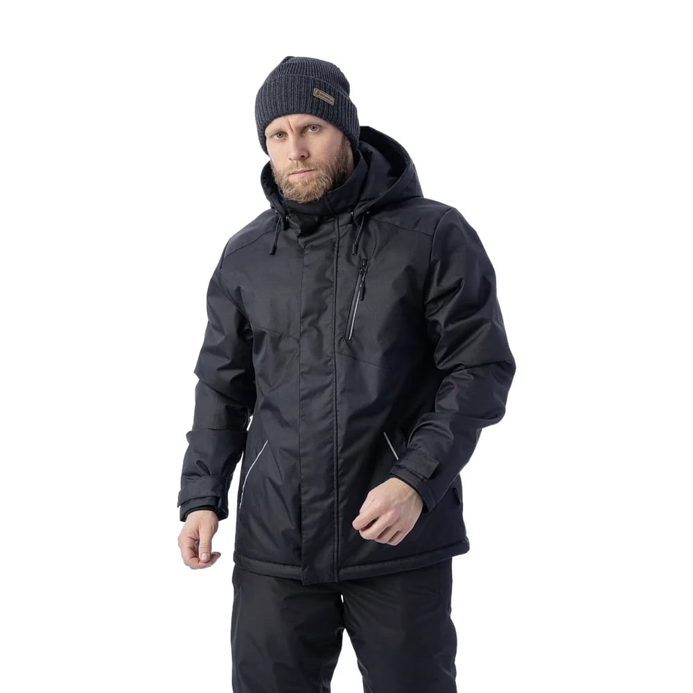 Куртка рабочая мужская зимняя Brodeks KW210, чёрный — фото 4