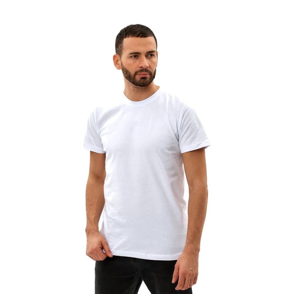 Футболка хлопковая, белый