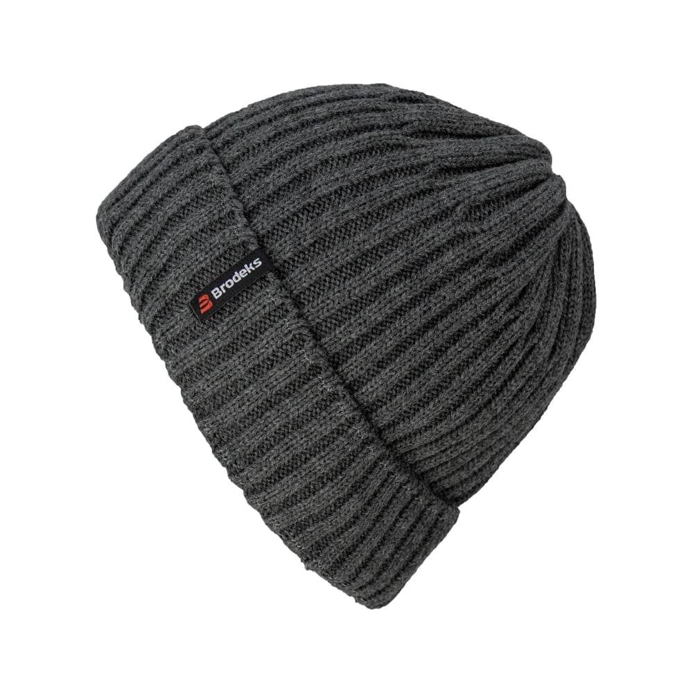 Шапка Brodeks Regular Fleece Lining, тёмно-серый