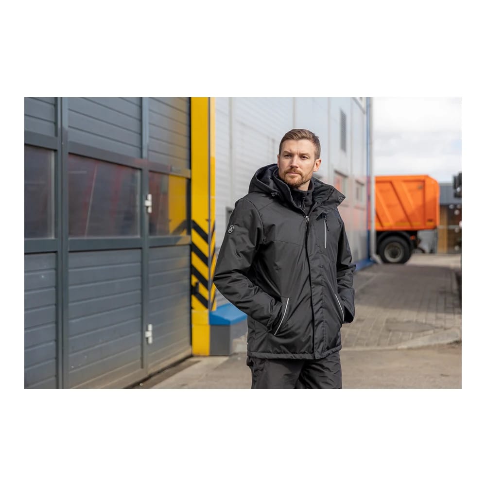Куртка рабочая мужская зимняя Brodeks KW210, чёрный