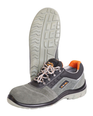 Полуботинки рабочие Универсал, замша, ПКП, ПУ-ПУ, серый - купить по привлекательной цене в интернет-магазине СпецСнабУрал.
