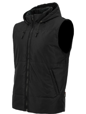 Жилет мужской утепленный Brodeks KW 112, черный - купить по привлекательной цене в интернет-магазине СпецСнабУрал.