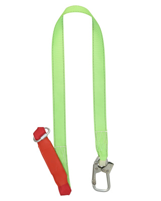 Страховочный строп аА+Кс из ленты с амортизатором 1,5м - купить по привлекательной цене в интернет-магазине СпецСнабУрал.