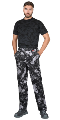 Футболка мужская КМФ Атлас, черный - купить по привлекательной цене в интернет-магазине СпецСнабУрал.