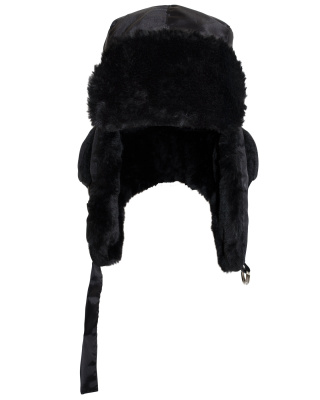Шапка-ушанка Евро плюс, черная - купить по привлекательной цене в интернет-магазине СпецСнабУрал.