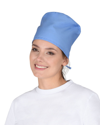 Колпак медицинский, голубой - купить по привлекательной цене в интернет-магазине СпецСнабУрал.