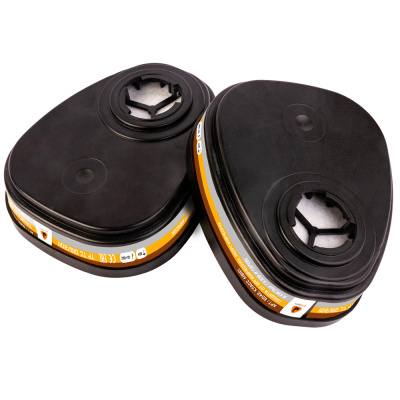 Комплект фильтров Jeta Safety для защиты органов дыхания А1В1Е1 (2 шт), 6542 - купить по привлекательной цене в интернет-магазине СпецСнабУрал.