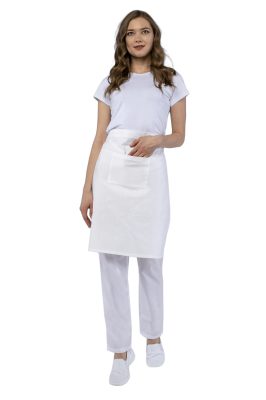 Передник универсальный, белый - купить по привлекательной цене в интернет-магазине СпецСнабУрал.