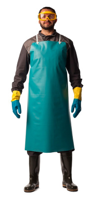 Фартук ПВХ ЩИТ-2 уплотненный, зеленый - купить по привлекательной цене в интернет-магазине СпецСнабУрал.