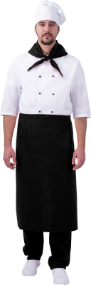 Костюм Шеф-повар мужской, черно-белый - купить по привлекательной цене в интернет-магазине СпецСнабУрал.