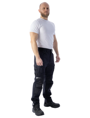 Брюки мужские летние Brodeks KS 302, черный - купить по привлекательной цене в интернет-магазине СпецСнабУрал.