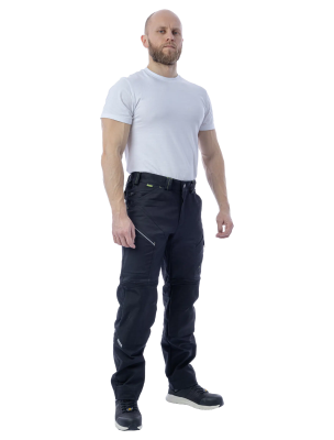 Брюки мужские летние  Brodeks KS 305, черный - купить по привлекательной цене в интернет-магазине СпецСнабУрал.