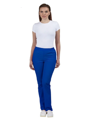 Брюки женские медицинские М5.005, васильковый  - купить по привлекательной цене в интернет-магазине СпецСнабУрал.