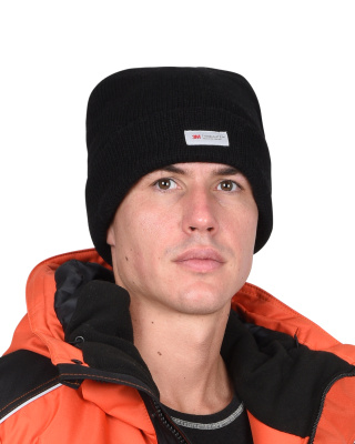 Шапка трикотажная, чёрная - купить по привлекательной цене в интернет-магазине СпецСнабУрал.