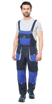 Полукомбинезон мужской Двин, синий с васильковым - купить по привлекательной цене в интернет-магазине СпецСнабУрал.