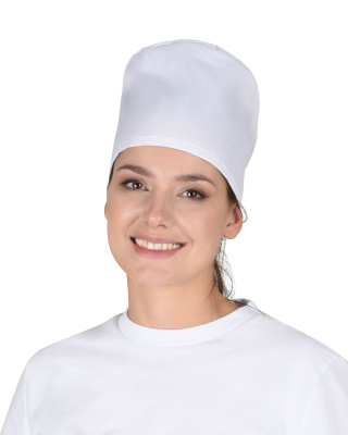 Колпак медицинский, белый - купить по привлекательной цене в интернет-магазине СпецСнабУрал.