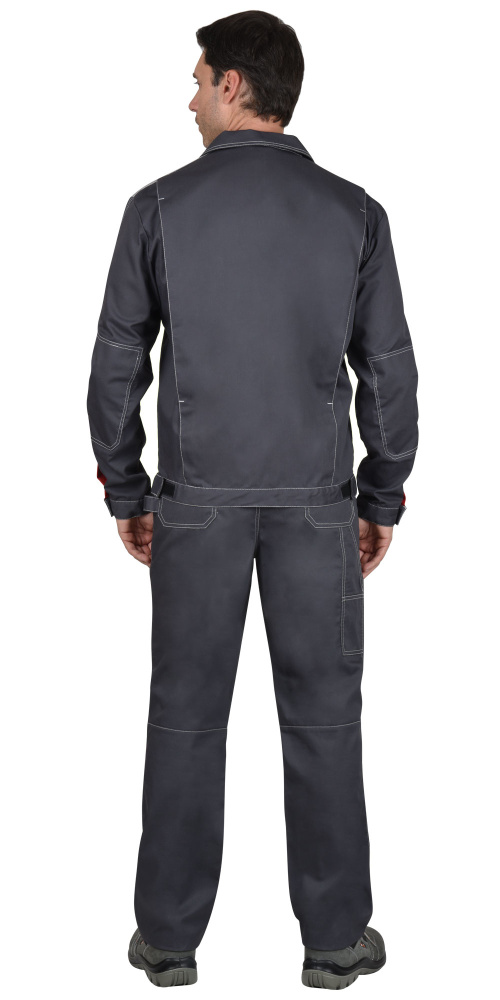 Куртка рабочая мужская Фаворит-Люкс, темно-серый - купить по привлекательной цене в интернет-магазине СпецСнабУрал.