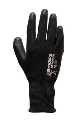 Перчатки рабочие Brodeks G-11, черный/серый 3 пары - купить по привлекательной цене в интернет-магазине СпецСнабУрал.