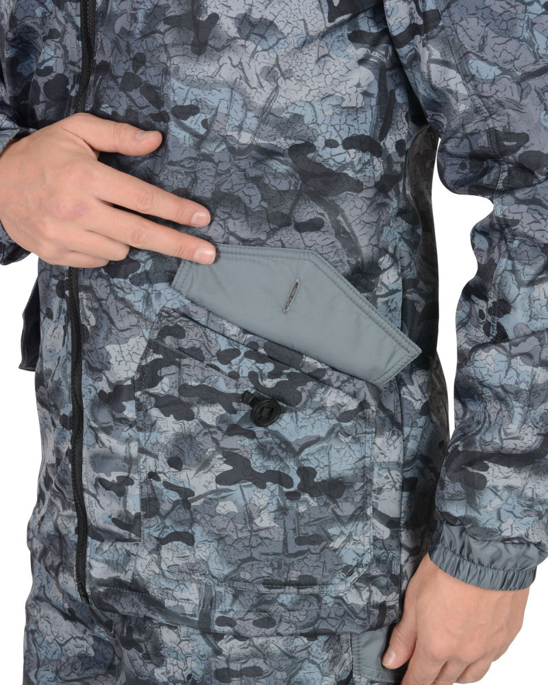 Куртка Вектор удлиненная с капюшоном, камуфляж - купить по привлекательной цене в интернет-магазине СпецСнабУрал.