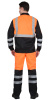Костюм Магистраль-Люкс куртка, брюки оранжевый с чёрным и СОП (ЧЗ) - купить по привлекательной цене в интернет-магазине СпецСнабУрал.
