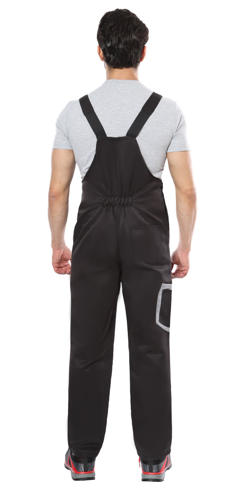 Полукомбинезон мужской Профессионал, черный - купить по привлекательной цене в интернет-магазине СпецСнабУрал.