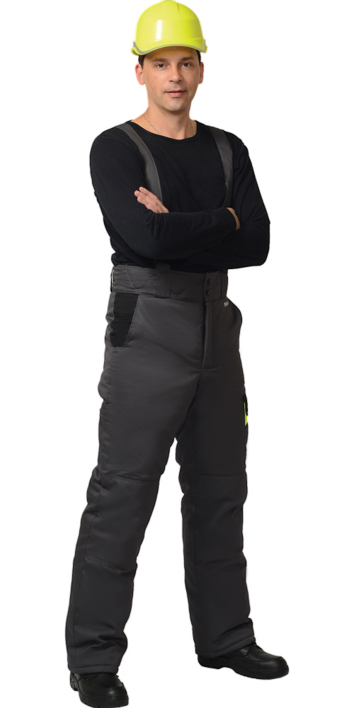 Костюм рабочий мужской зимний Ховард (куртка, брюки), темно-серый - купить по привлекательной цене в интернет-магазине СпецСнабУрал.