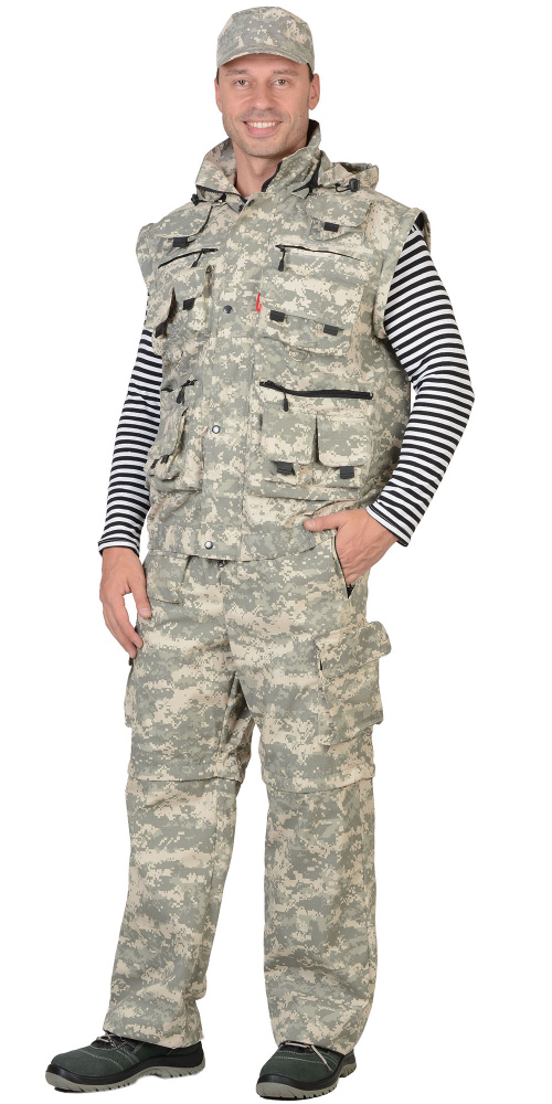Костюм Тигр с капюшоном (куртка, брюки), камуфляж Пустыня - купить по привлекательной цене в интернет-магазине СпецСнабУрал.