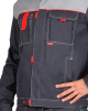 Куртка рабочая мужская Фаворит-Люкс, темно-серый - купить по привлекательной цене в интернет-магазине СпецСнабУрал.