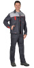 Костюм рабочий мужской Фаворит-Люкс (куртка, полукомбинезон), темно-серый - купить по привлекательной цене в интернет-магазине СпецСнабУрал.