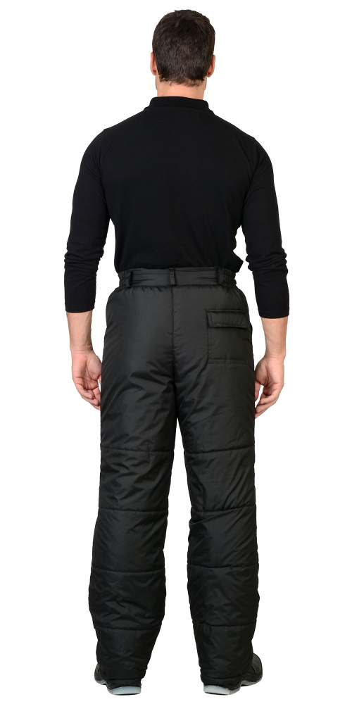 Брюки мужские зимние Европа, черный - купить по привлекательной цене в интернет-магазине СпецСнабУрал.