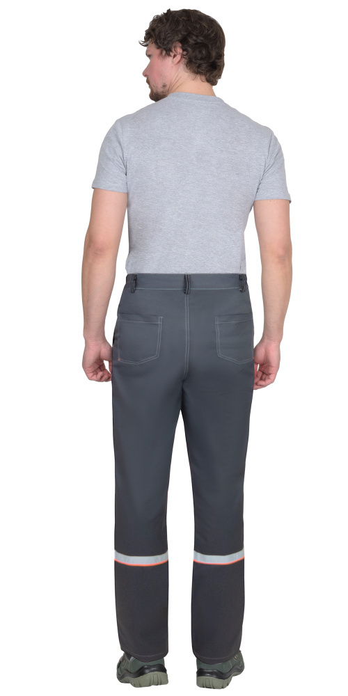 Костюм рабочий мужской Родос (куртка, брюки), темно-серый - купить по привлекательной цене в интернет-магазине СпецСнабУрал.