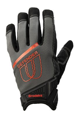 Перчатки рабочие Brodeks G-62, серый/черный/красный - купить по привлекательной цене в интернет-магазине СпецСнабУрал.