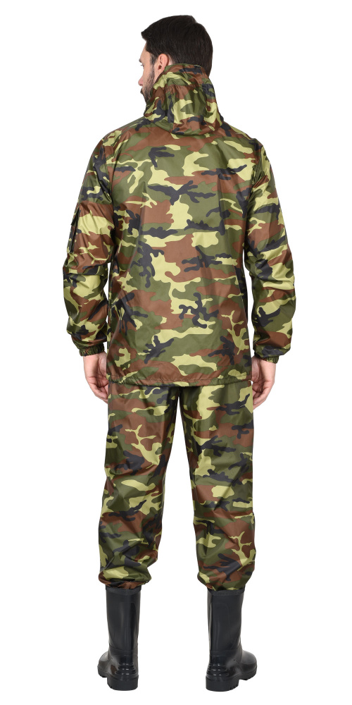 Костюм Турист с капюшоном (куртка длинная, брюки), камуфляж НАТО - купить по привлекательной цене в интернет-магазине СпецСнабУрал.