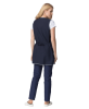 Фартук-сарафан Вишня, темно-синий - купить по привлекательной цене в интернет-магазине СпецСнабУрал.