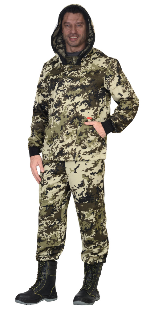 Костюм противоэнцефалитный Антигнус (куртка, брюки), камуфляж, пиксель - купить по привлекательной цене в интернет-магазине СпецСнабУрал.