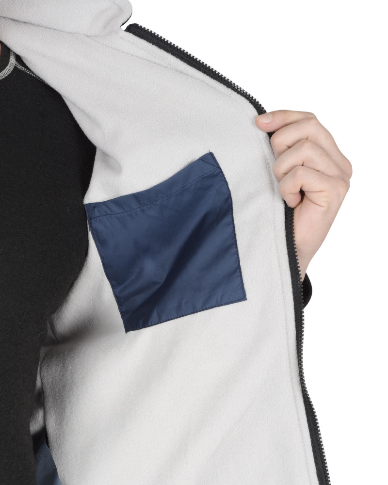 Жилет утепленный Европа, удлиненный, темно-синий - купить по привлекательной цене в интернет-магазине СпецСнабУрал.