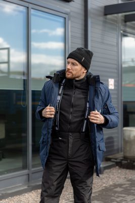 Зимняя куртка-парка Brodeks KW204 , синий - купить по привлекательной цене в интернет-магазине СпецСнабУрал.