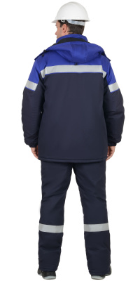 Костюм мужской зимний Сургут-С-Росс куртка, п/к антистат МВО - купить по привлекательной цене в интернет-магазине СпецСнабУрал.